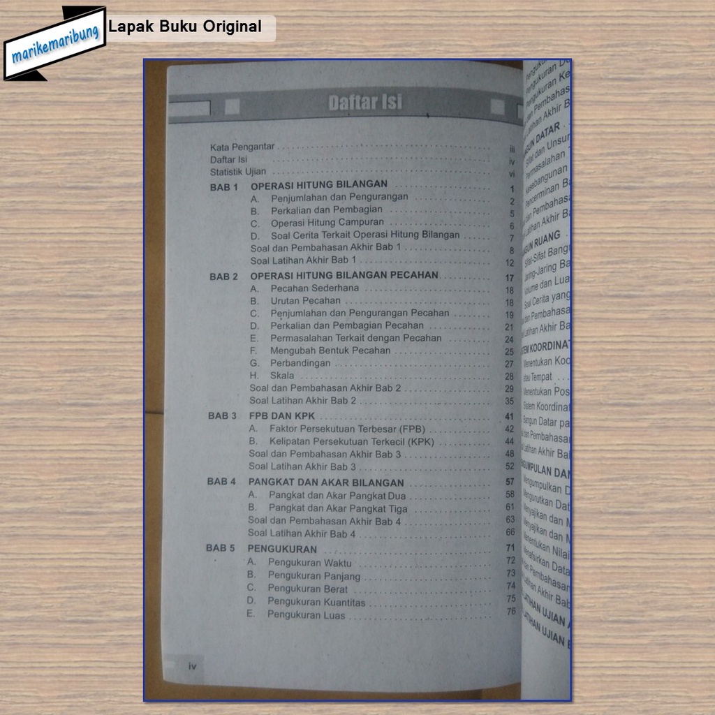 Buku Soal USBN Matematika SD-1
