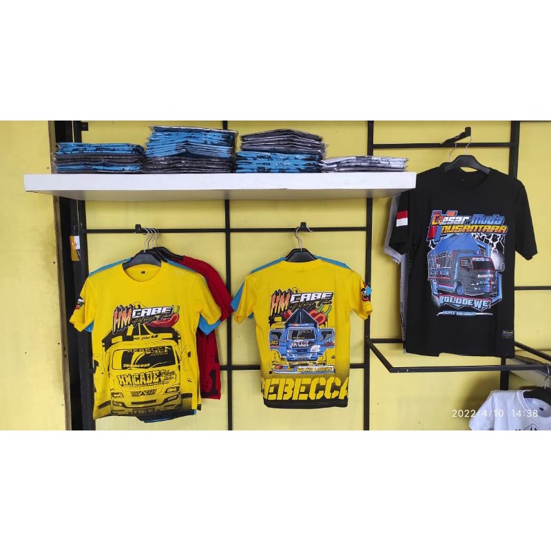 kaos truk anak HM CABE