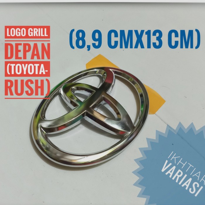 Logo Grill Rush logo depan Toyota Rush Lambang Toyota depan rush