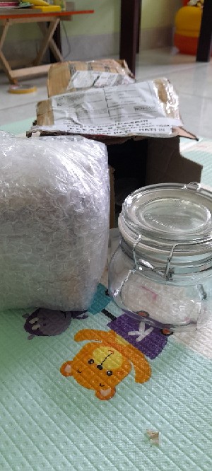 Kedaung Hermetico Jar 500 Ml | Toples Kaca Tutup Kait | Jar Kaca Cantik
