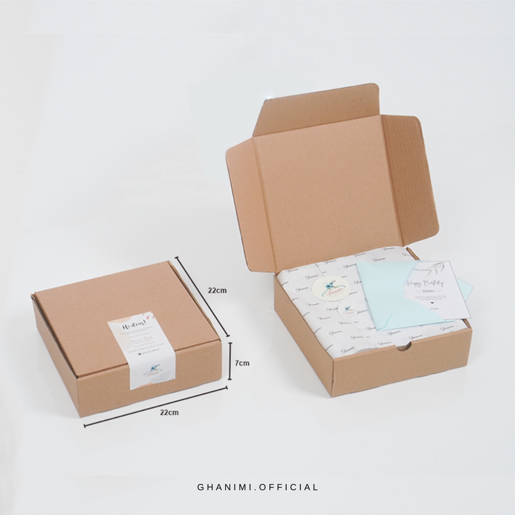 Ghanimi - Additional Box / Box Tambahan / Packaging Tambahan / Box Kado / Packaging Kado