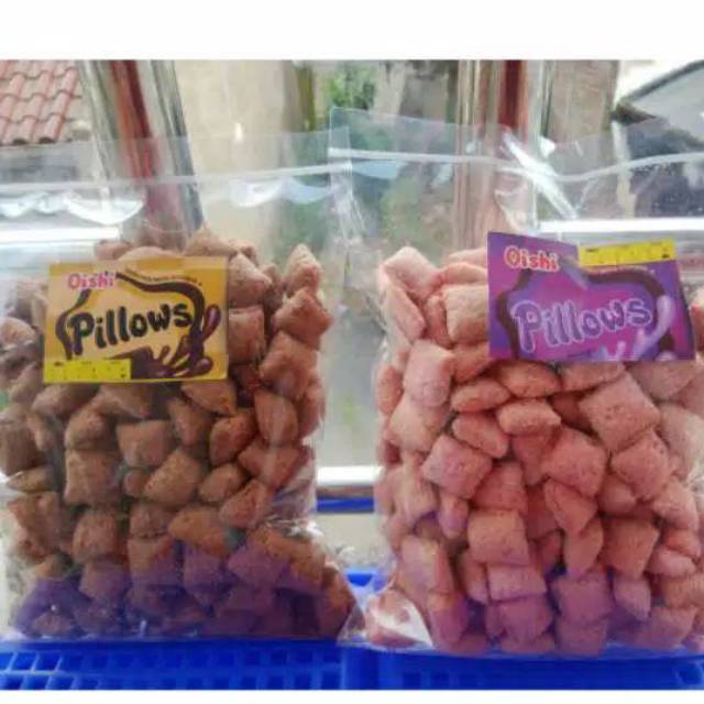 

Oishi Pillow rasa Ubi/ Coklat 250gr / Pillow Repack 250gr