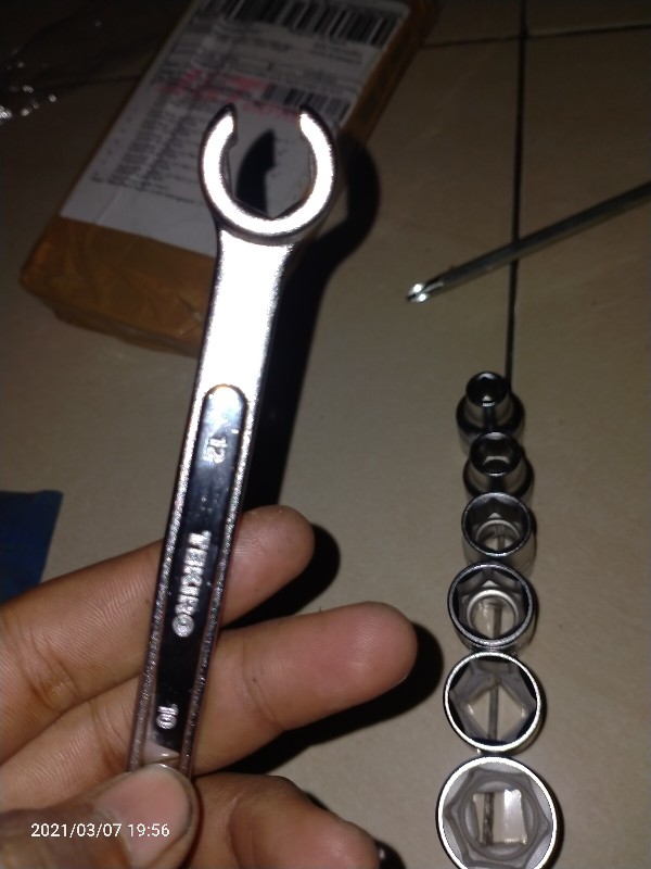 Mata Sok Tekiro 1/2 Inch 6 Pt 8-32mm/ Kunci Sok