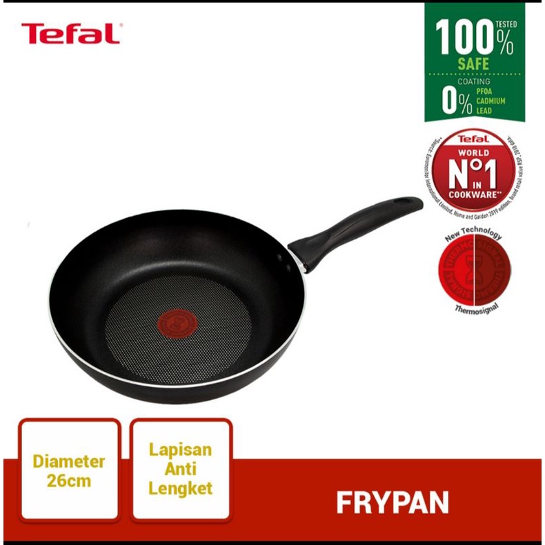 Tefal Cook &amp; Clean Frypan 26cm