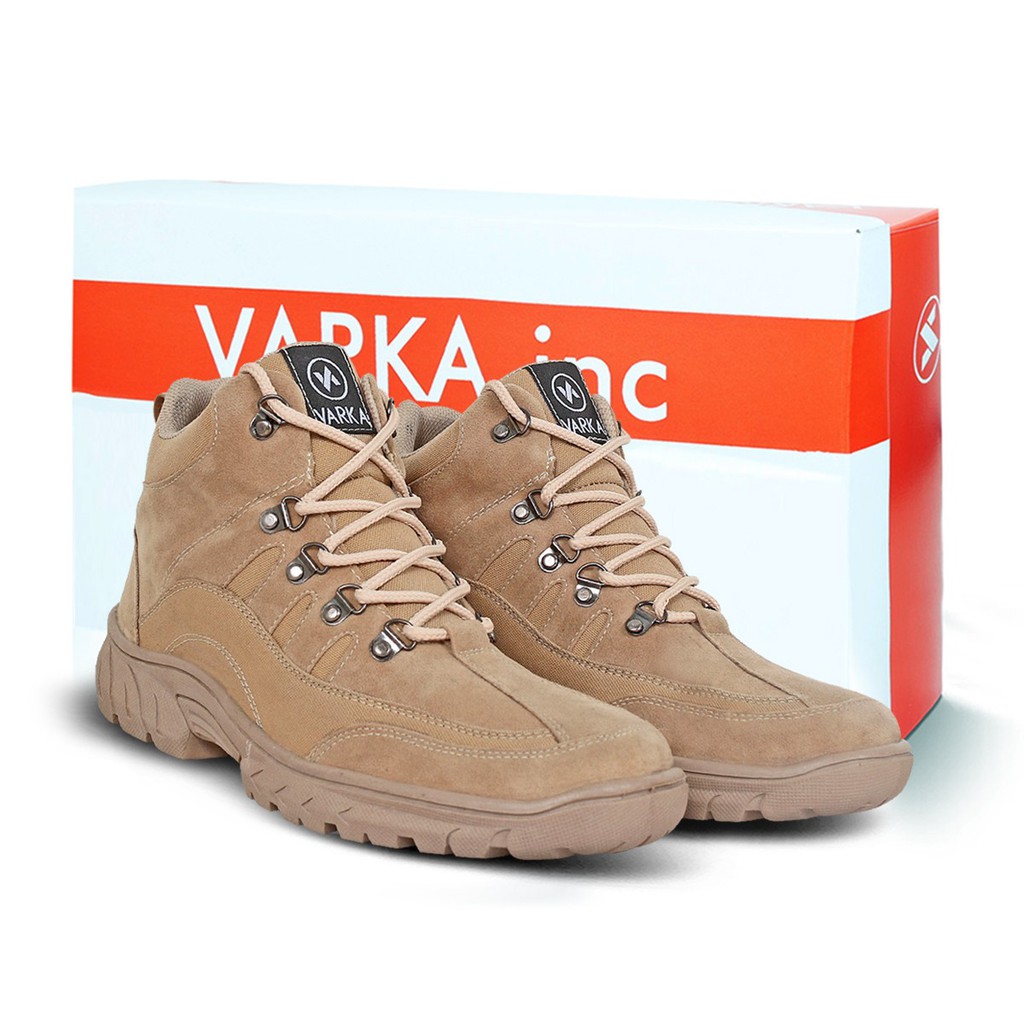 Sepatu Boots Pria V 4921 Brand Varka Sepatu Casual Kerja Lapangan Adventure Jalan Murah Berkualitas