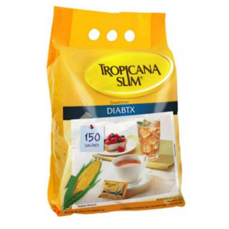 

TROPICANA SLIM SWEETENER DIABETIX 150 Sachet