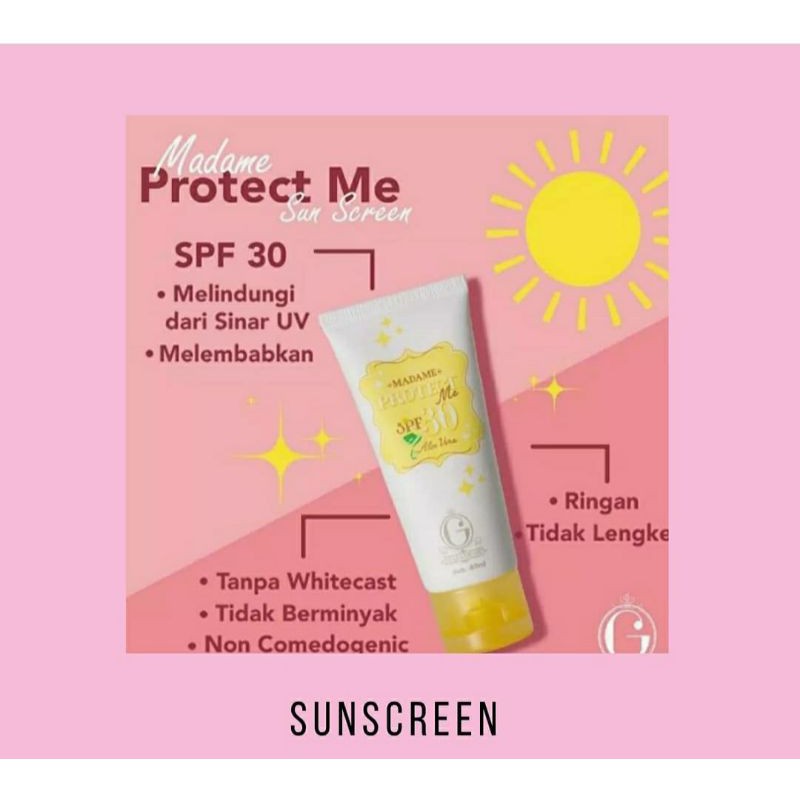 sunscreen madam gie