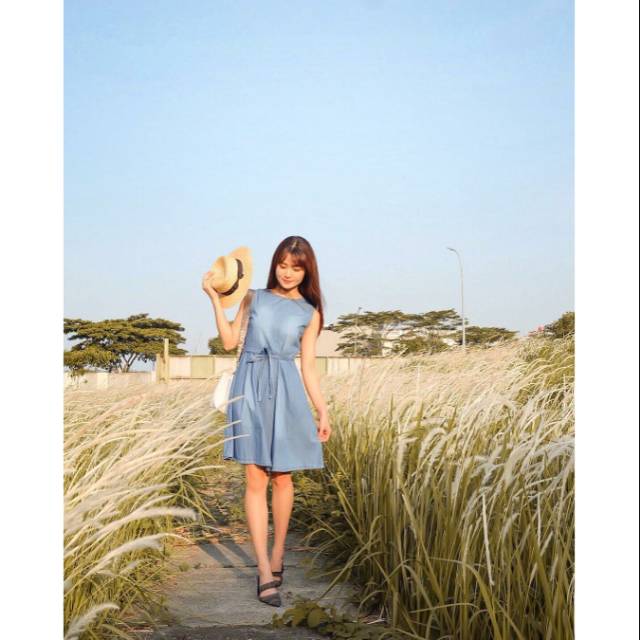 Dress | Denim Lolly dress | light denim | dress denim |
