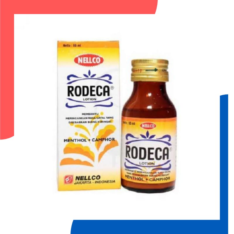 Rodeca lotion 60 ml meringan gatal biang keringat