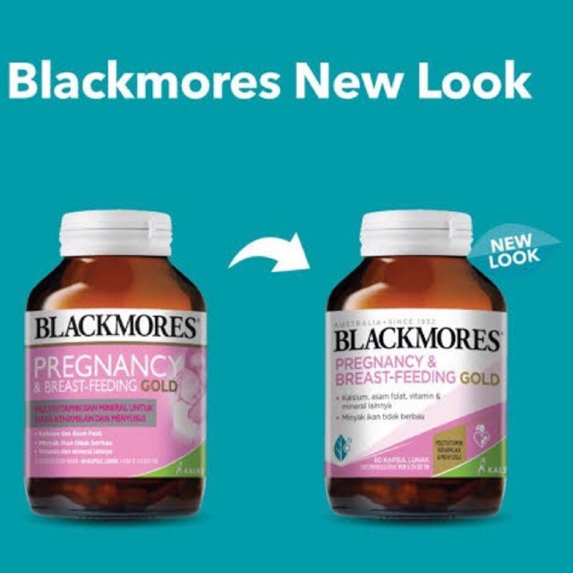 ✔️ BLACKMORES PREGNANCY &amp; BREAST FEEDING [ 60 TABLET ]