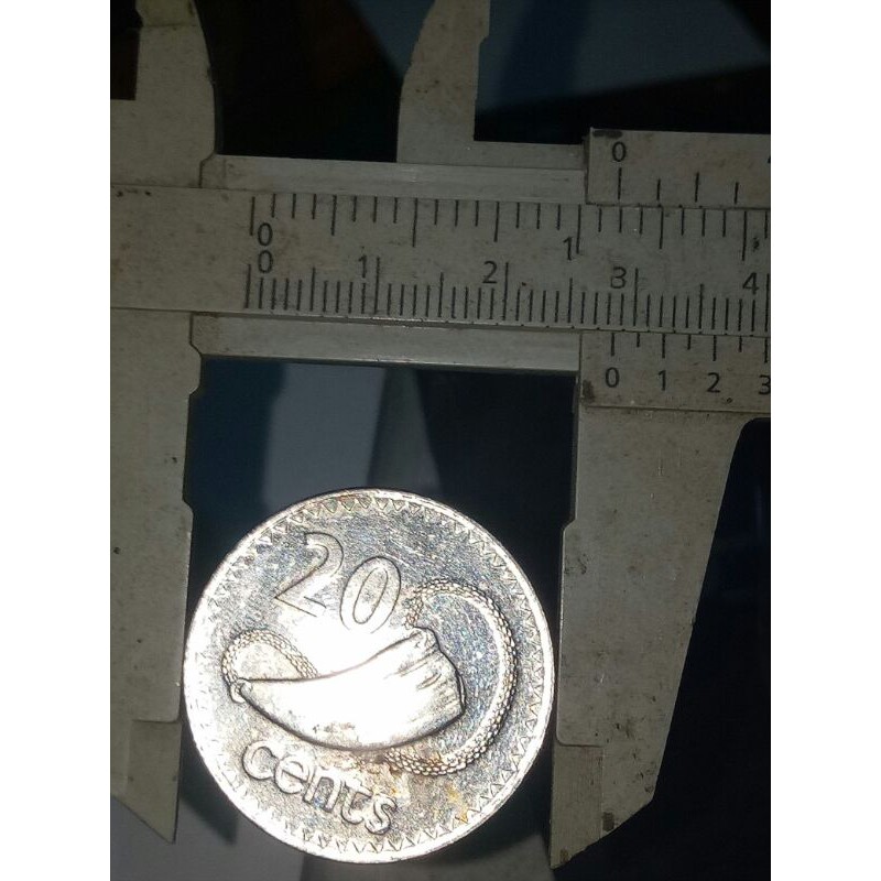 koin kuno 20cent koin besar no895