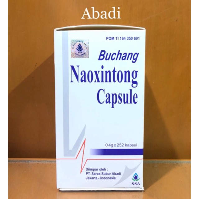 

Buchang Naoxintong (Isi 252) - Obat Stroke / Jantung / Melancarkan Sirkulasi Darah