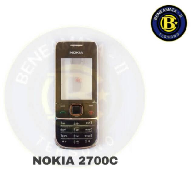 CASING NOKIA 2700C NOKIA 2700 CLASSIC ORIGINAL TUTUP DEPAN BELAKANG