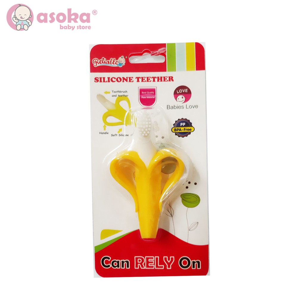 Reliablle Sikat Gigi ToothBrush Banana 8861 ASOKA