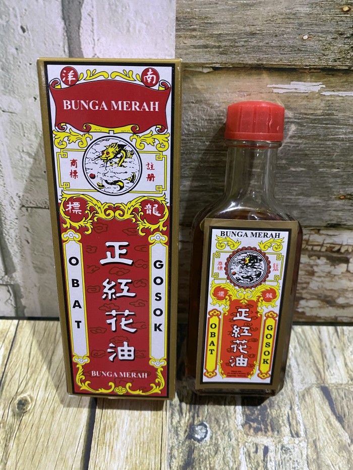 obat gosok bunga merah