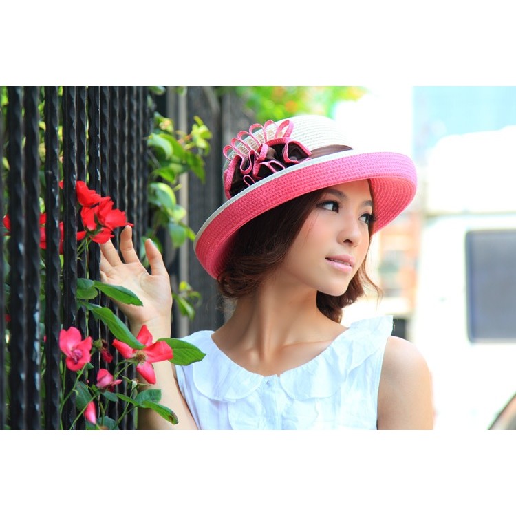 Cheerful Summer Straw Hat | Topi - ZH737