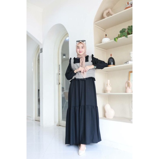 SEIHA PART 2 -+ (ld104 pjg140) - Gamis Polos Rompi Busui