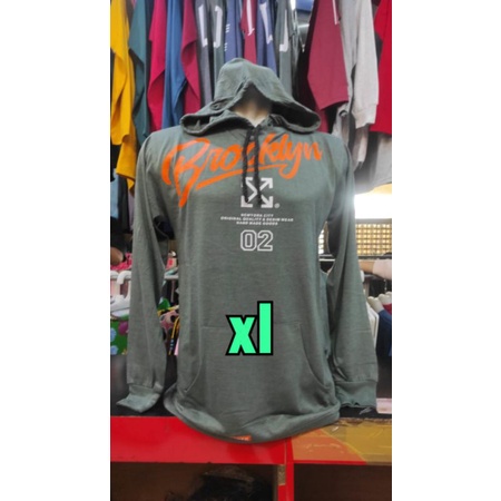 Sweater hoodie ukuran xl pria