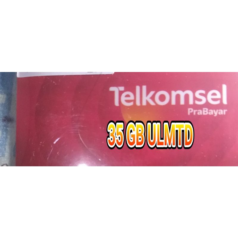 KARTU PERDANA INTERNET TELKOMSEL 35 GB UNLIMITED