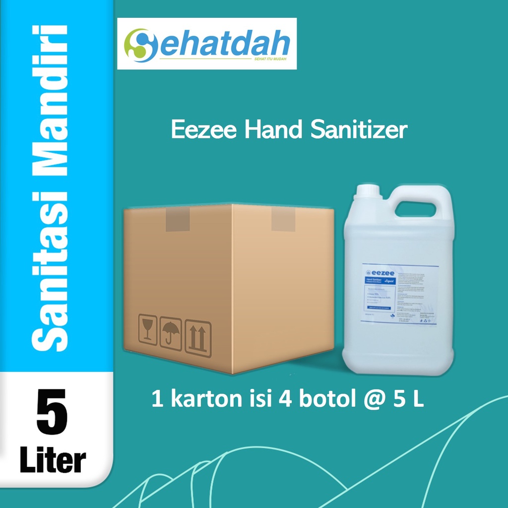 EEZEE Hand Sanitizer Cair 5 Liter