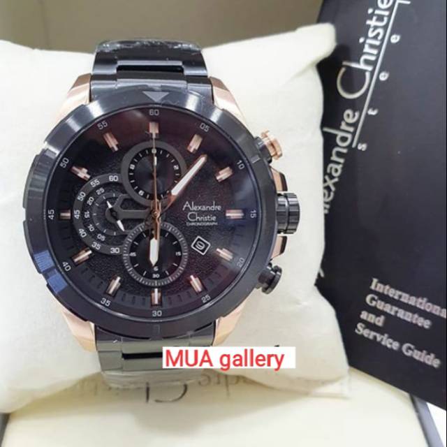 Alexandre Christie AC 6508 jam tangan pria AC 6508