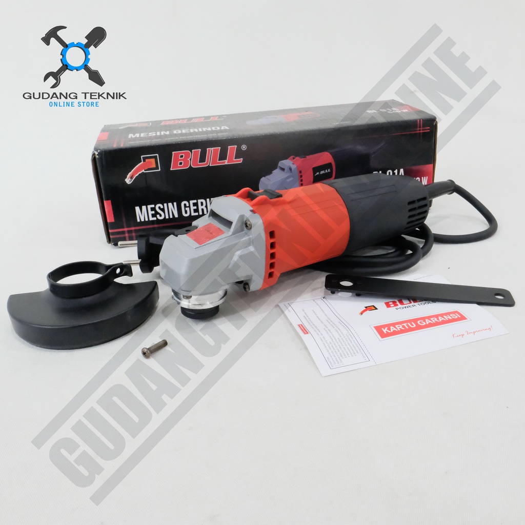 BULL BL91A / Mesin Gerinda Grinda 4inch Disc Grinder Angle Grinder BL 91A