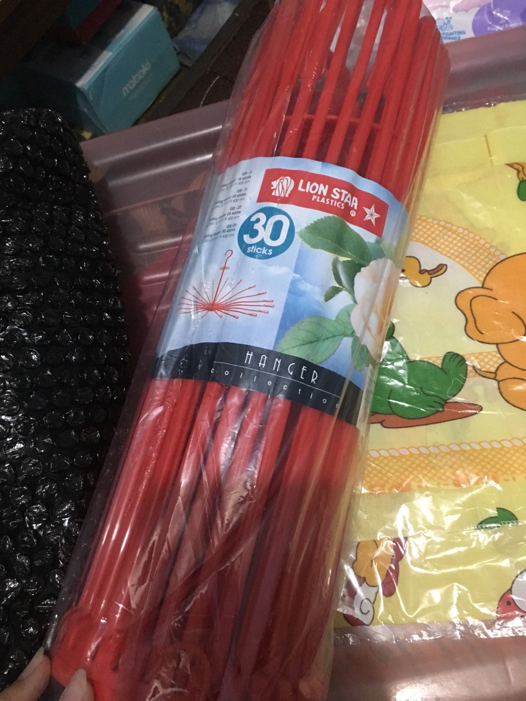 Jemuran Baju Bayi Bulat / Folding Lion Star.