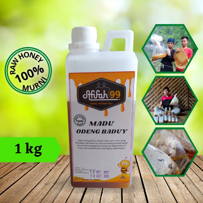 

Madu Asli Murni Original - Madu Odeng 1kg - Madu Hutan Baduy - Madu Afifah 99