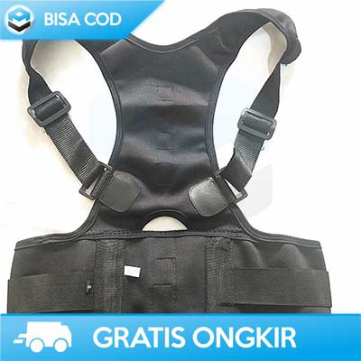 ALAT TERAPI PENEGAK PUNGGUNG TAFFWARE T025 BELT MAGNETIC TERAPI POSTUR