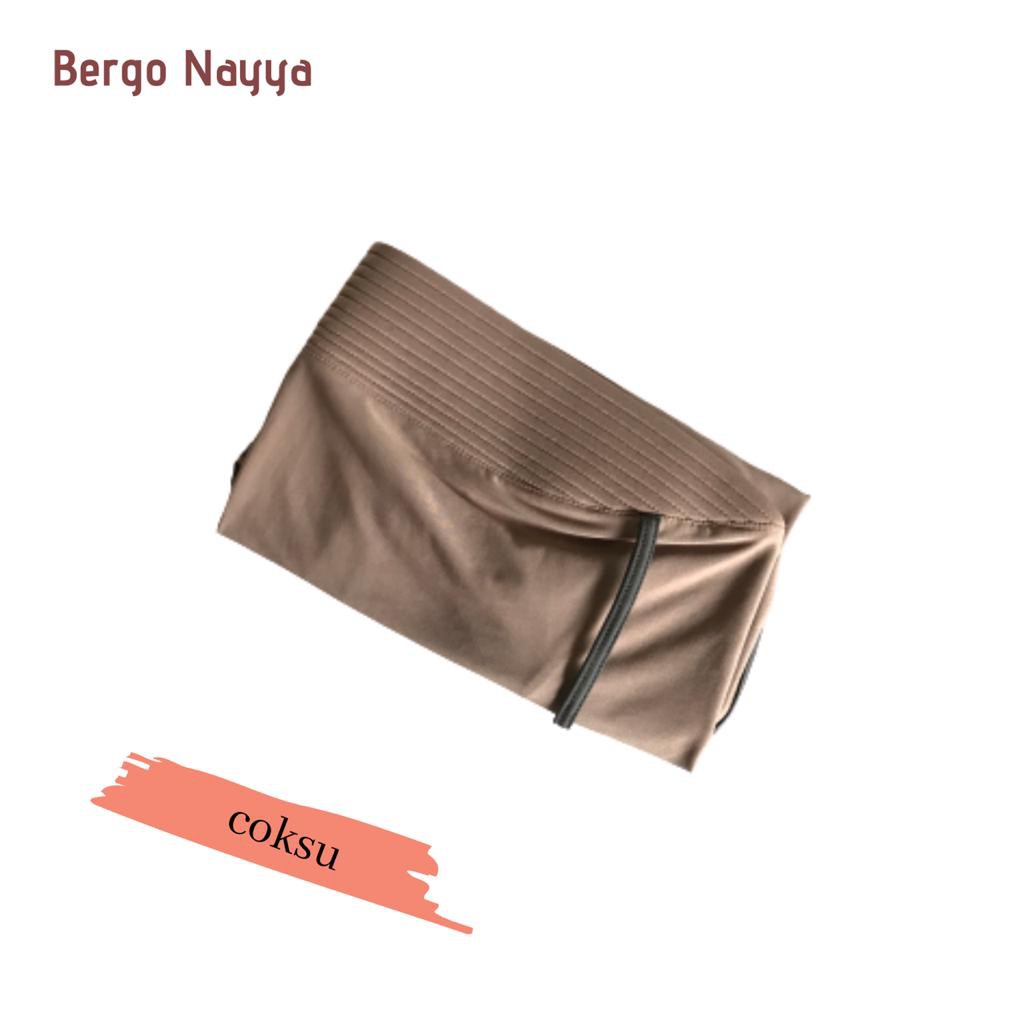 BERGO MARYAM PET TALI / HIJAB INSTAN NAYYA JERSEY-COKSU