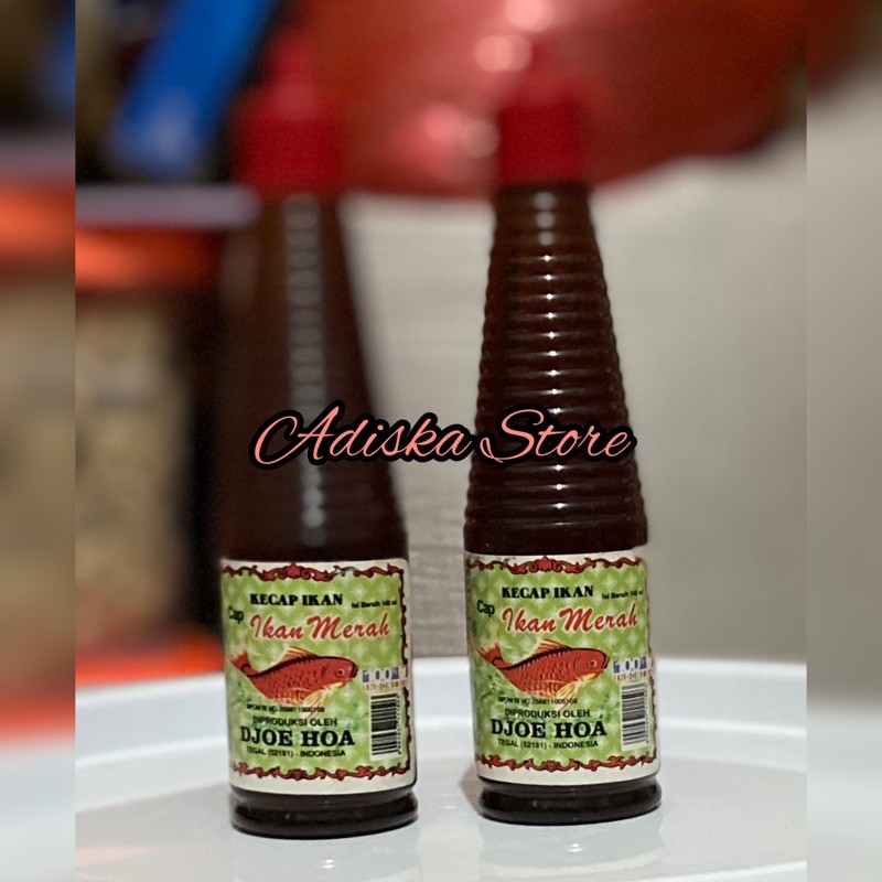 

Kecap Ikan Cap Ikan Merah Djoe Hoa 135 ml
