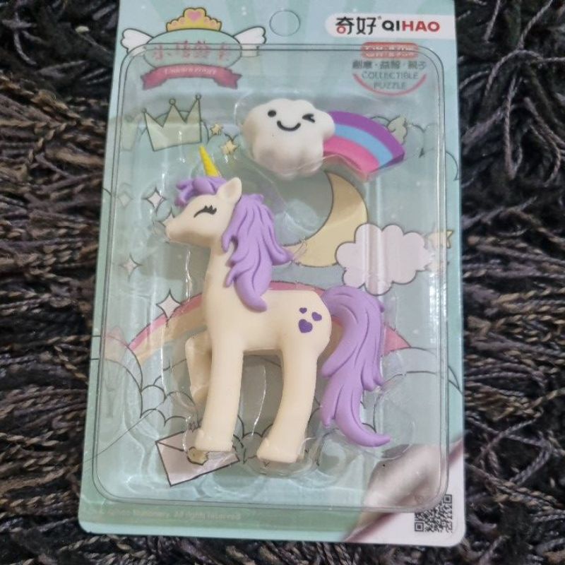 Penghapus Unicorn Erasers Collectible Puzzle