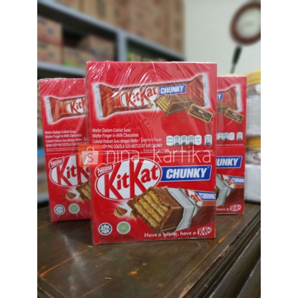 

Kitkat Chunky 38g / Kit Kat Chunky (1 Pack/24 Pcs)
