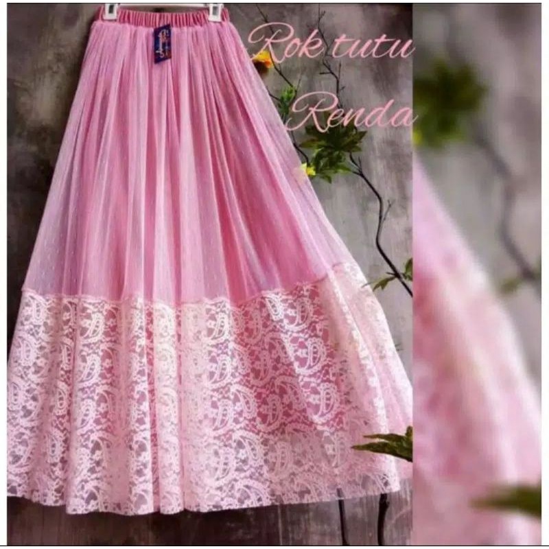 ROK TUTU BURKAT RENDA WANITA//ROK WANITA/ROK RENDA BURKAT~AF