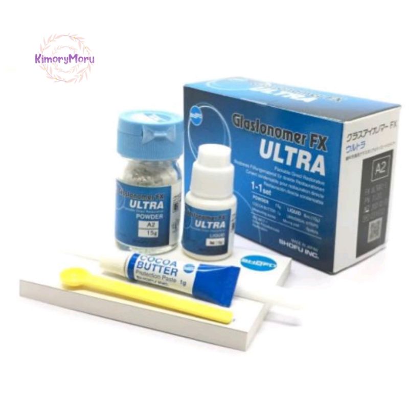 GIC FX shofu ultra besar / glass ionomer FX ultra shofu japan 15 gr direct restorative / glasionomer