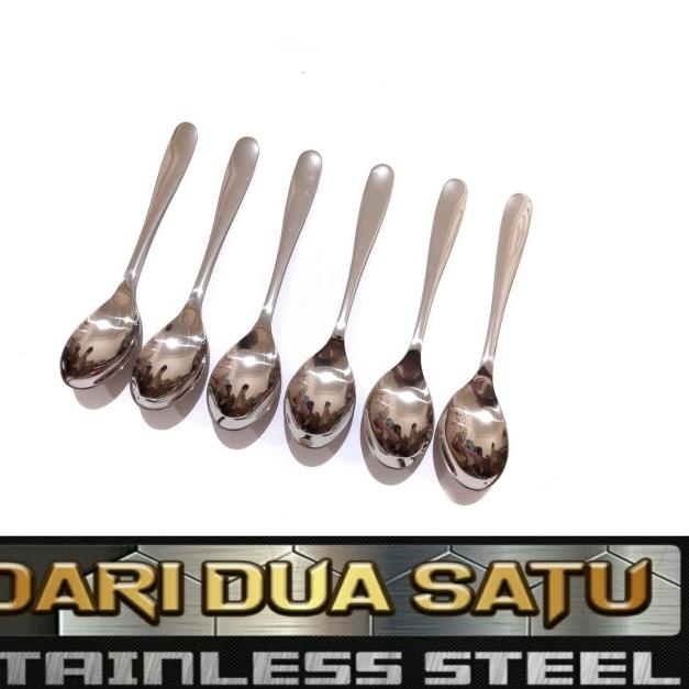 ➯ Sendok Makan Hotel & Garpu Makan Hotel Stainless Steel HP-07 (6 pc) - Sendok ۝