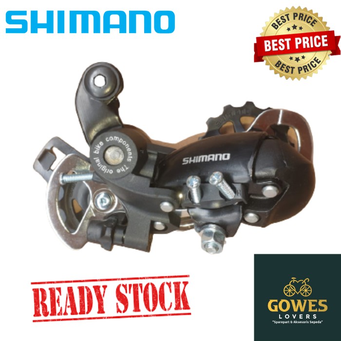RD REAR DERAILLEUR TOURNEY SIS 8 7 6 SPEED OPERAN GIGI SEPEDA SHIMANO COCOK UNTUK SPROCKET MEGARANGE