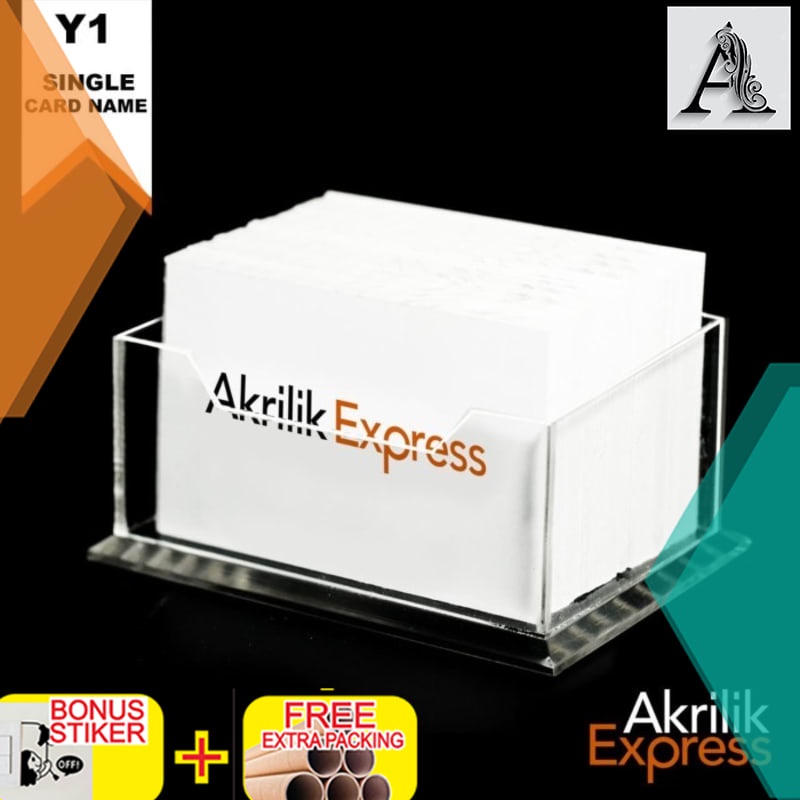 Terlaris tempat kartu nama / box kartu nama / box kartu nama akrilik