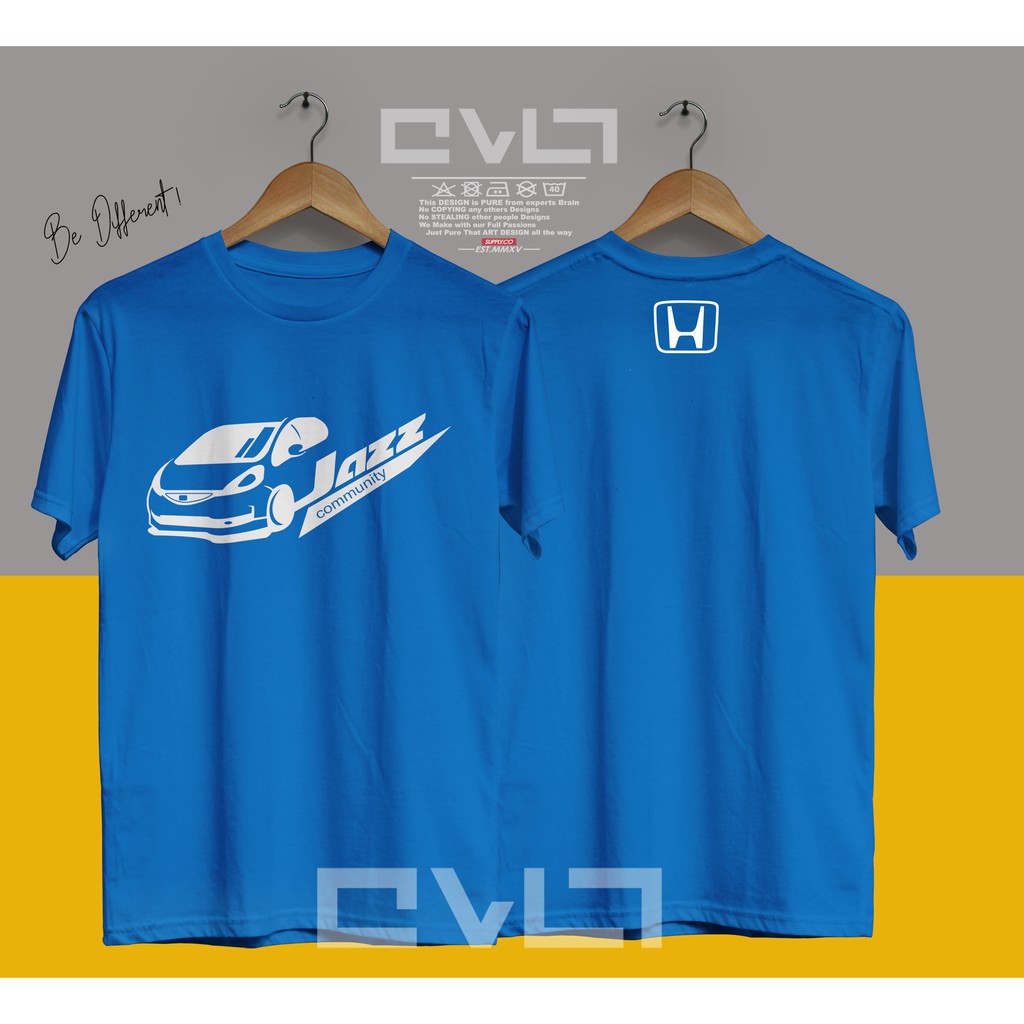 Kaos / Baju Honda Jazz GE8 Community Simple Kaos Otomotif Keren Murah -RS