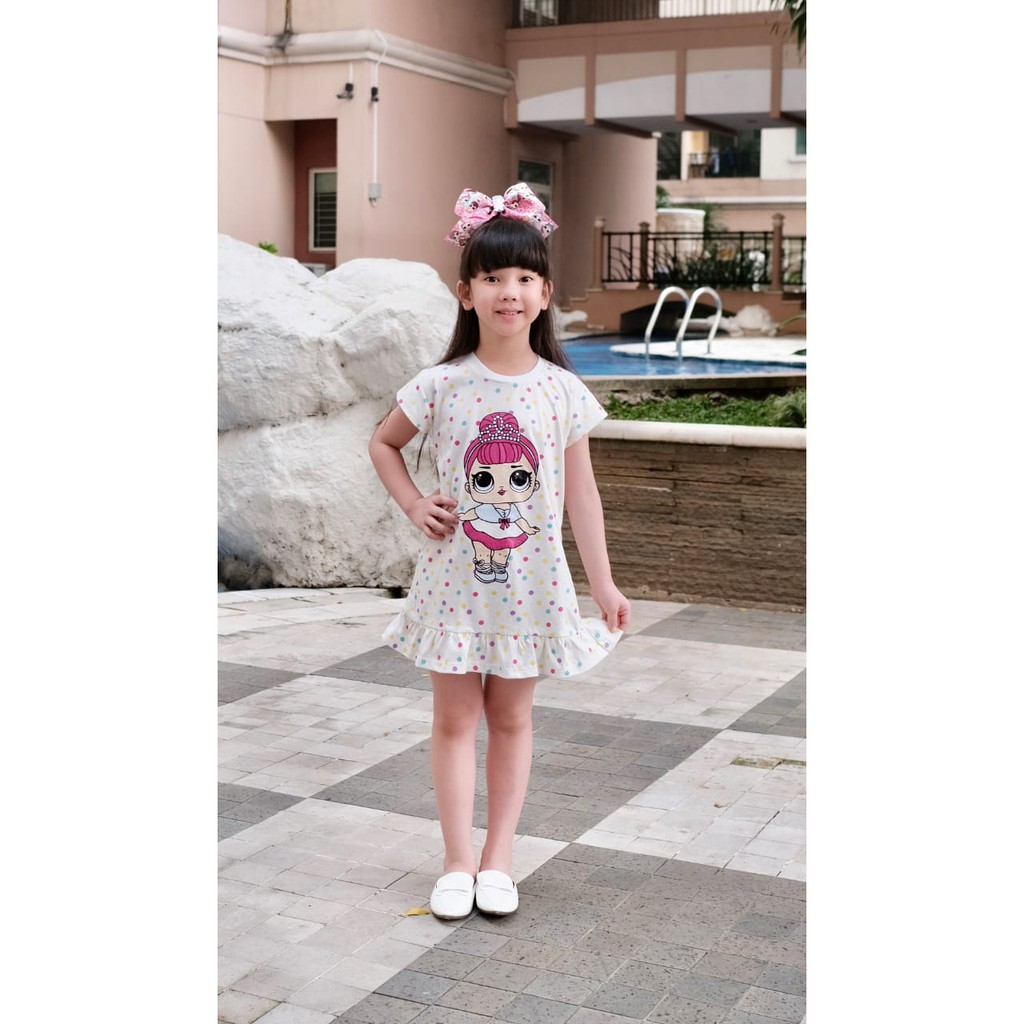 Dress Anak LoL polkadot Baju Anak Perempuan Shopee Dress Anak LoL polkadot Baju Anak Perempuan Shopee