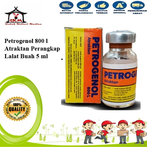 Petrogenol 800 l Atraktan Perangkap Lalat Buah 5 ml