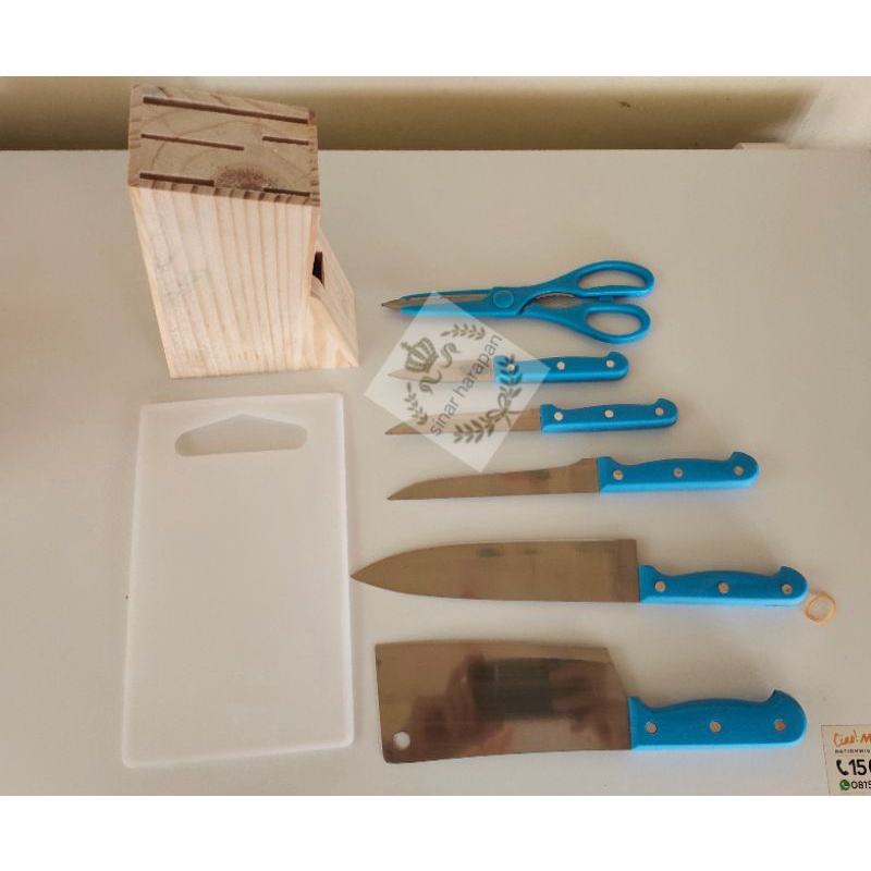 Pisau Dapur Kitchen Knife Set