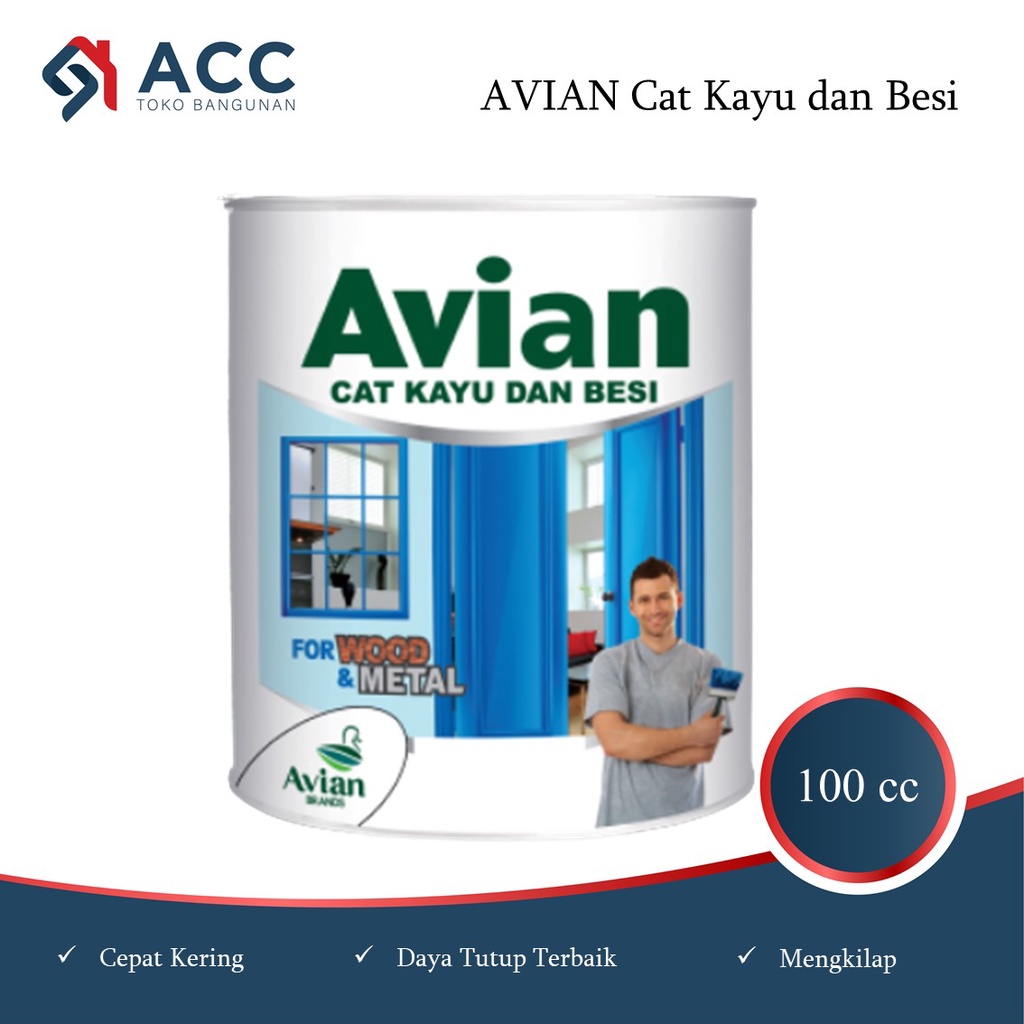 

Avian Cat Minyak Kayu & Besi (KECIL) 100 cc / Cat Pagar Rumah