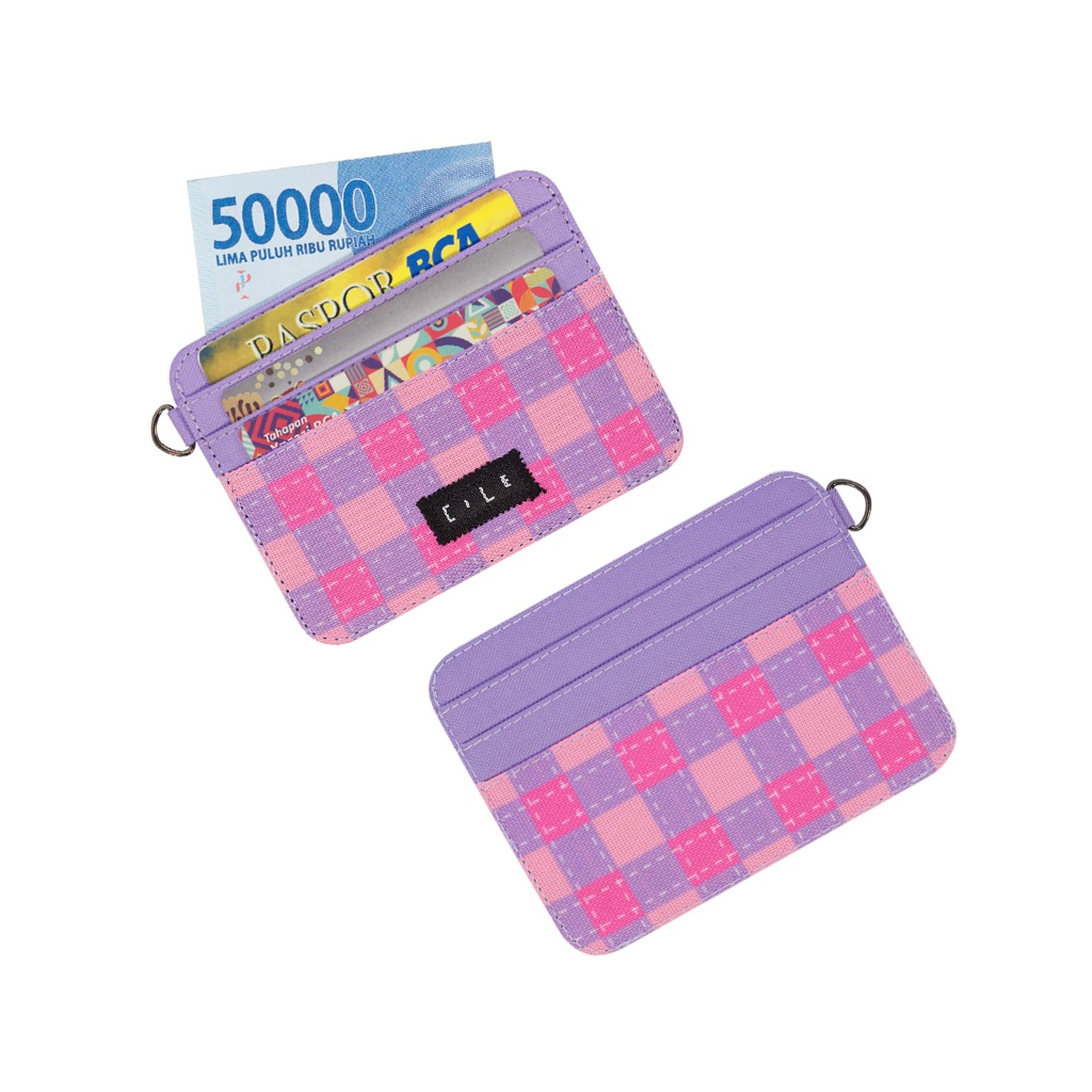 Dompet Kartu Atm dan Uang Mini Card Holder Wallet Tipis Pria Wanita - DSWV