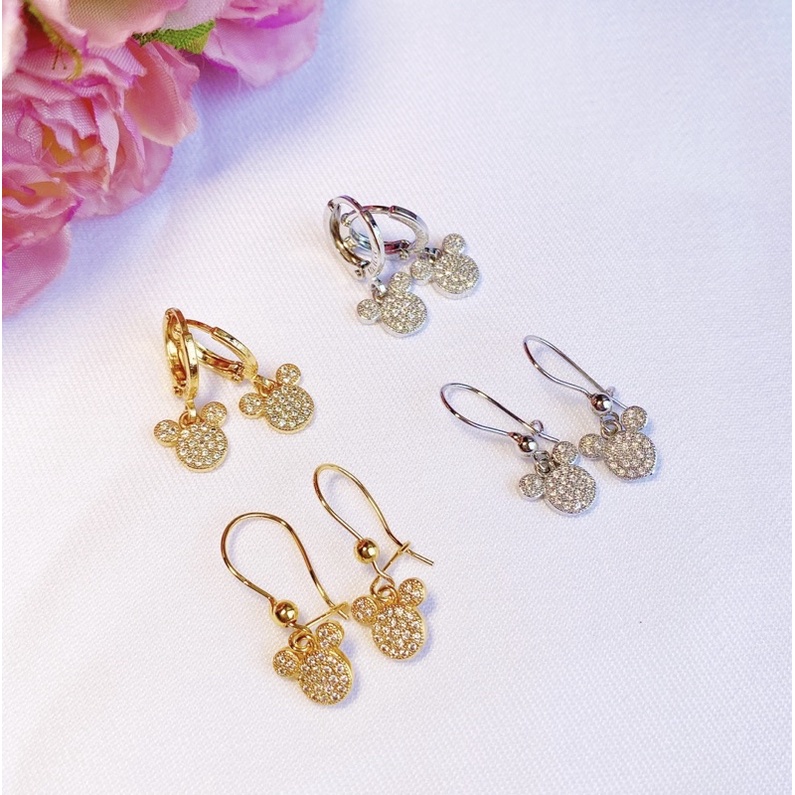 Anting Anak / Dewasa Mickey Kristal