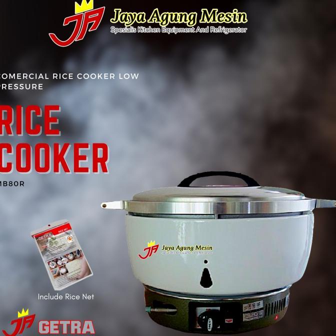 Jual GETRA COMMERCIAL GAS MB80RB RICE COOKER. PEMASAK NASI Shopee