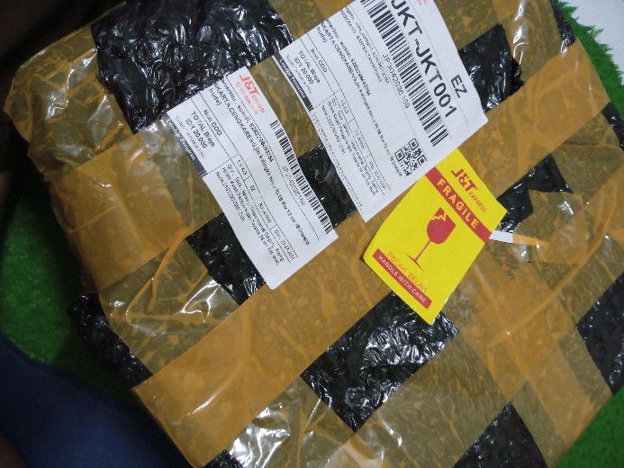 Wajan Enamel Gagang & Kuping Hitam Kwalii Penggorengan Texania 34 Cm Anti Lecet