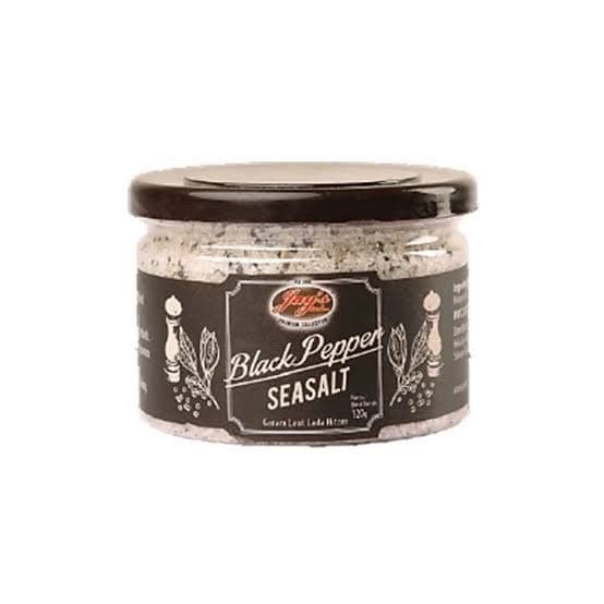 

Jay's Blackpepper Seasalt Garam Laut Lada Hitam 120gr Healthy Wagyu