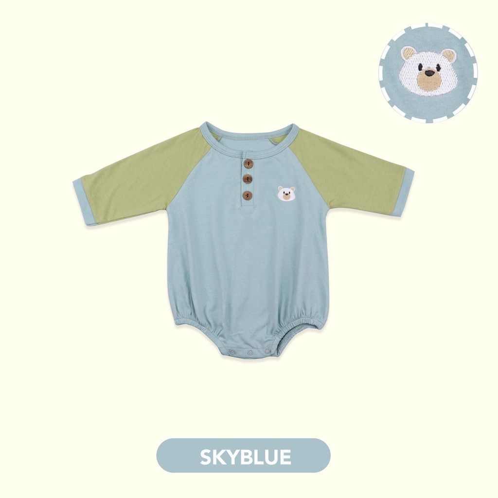 Mooi Baby Jumper Color Block 0-2 y / Jumper Bayi