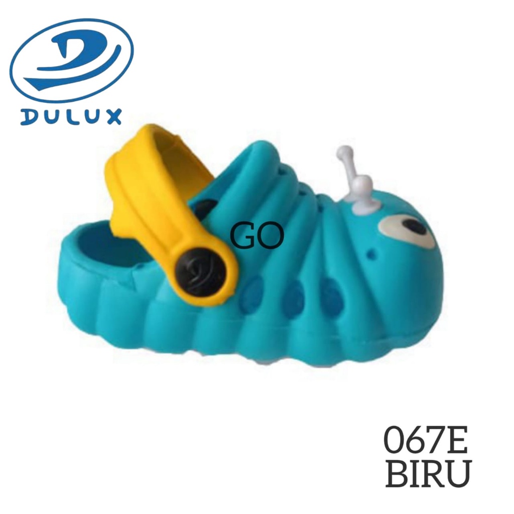 gof DULUX 067 Sandal Anak Baim Ulat Sandal Anak Lelaki Perempuan Terlaris Sandal Bayi Tali Belakang